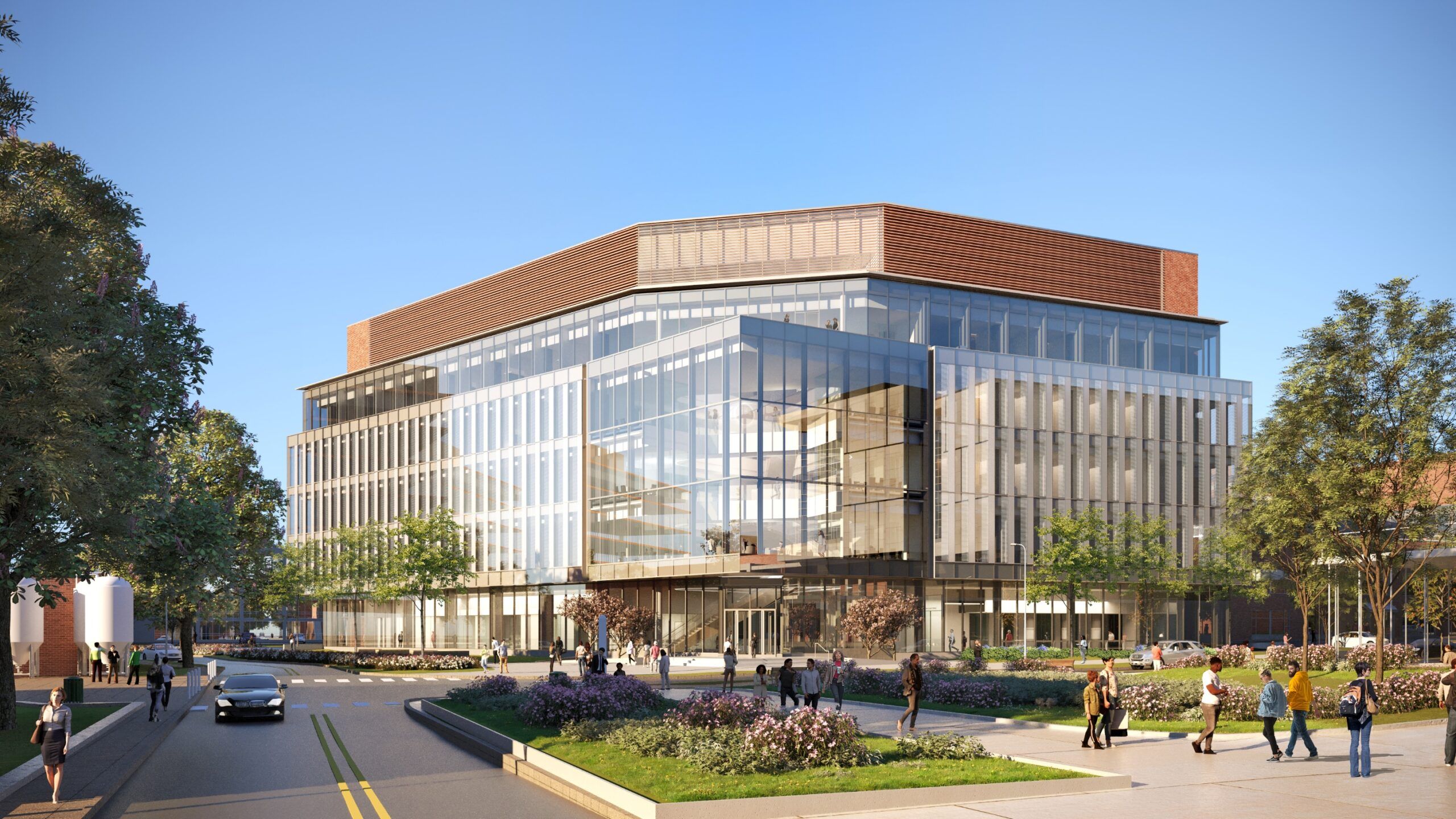 Exterior of Zupnik Hall at University of Maryland